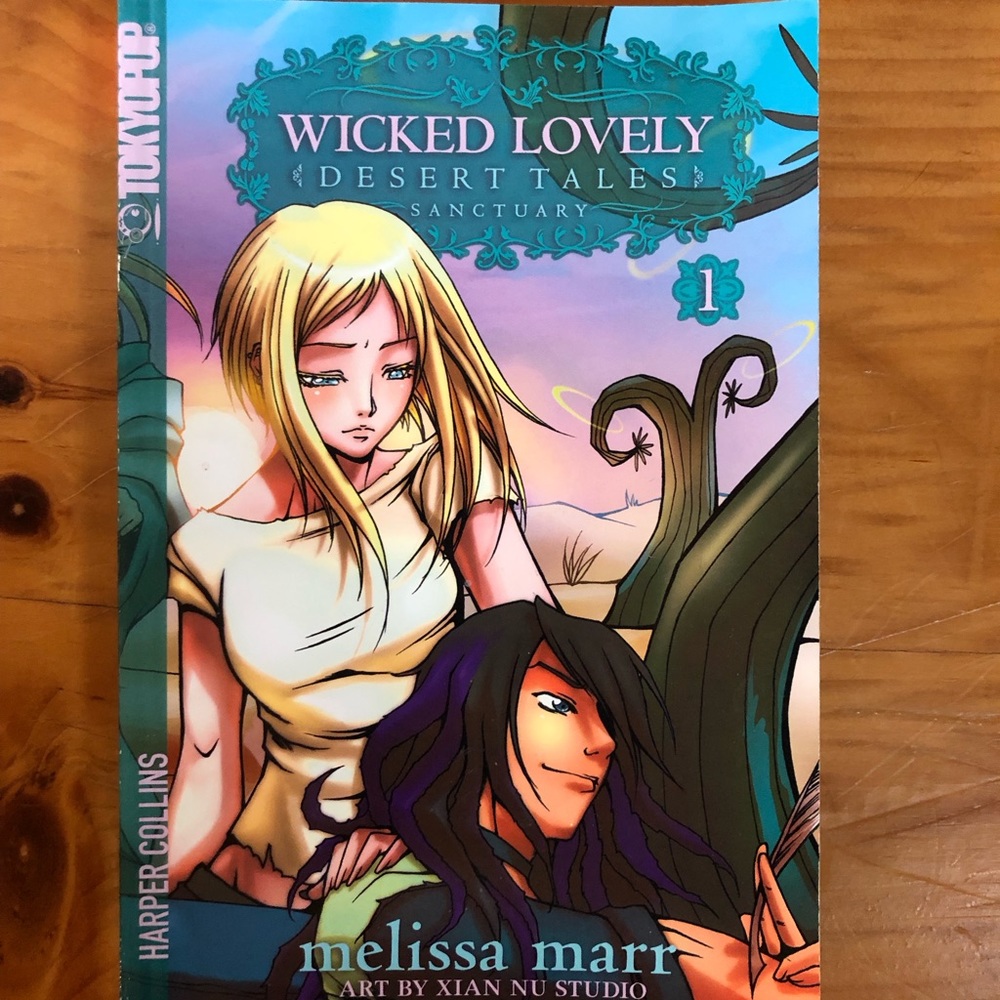 Wicked Lovely Manga Desert Tales Sanctuary Volume 1 Melissa Marr Tokyo Pop Shojo